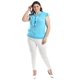 thumbnail image 4 of Blusa Roman Fashion Tallas Extras 8048 Azul claro 38, 4 of 6