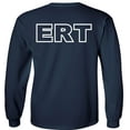 thumbnail image 4 of Fair Game Emergency Response Team Long Sleeve Shirt ERT incident response teams-Navy-Large, 4 of 5