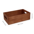 thumbnail image 2 of UPOUART 1Pack Wood Crate Box Multi Functional Storage Simple Design For Householders, 2 of 6