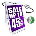 thumbnail image 2 of Sale Up To 45 Percent Off (24" X 36") Deluxe A-Frame Signicade, Includes 2 Removable Panels & Stand, 2 of 4
