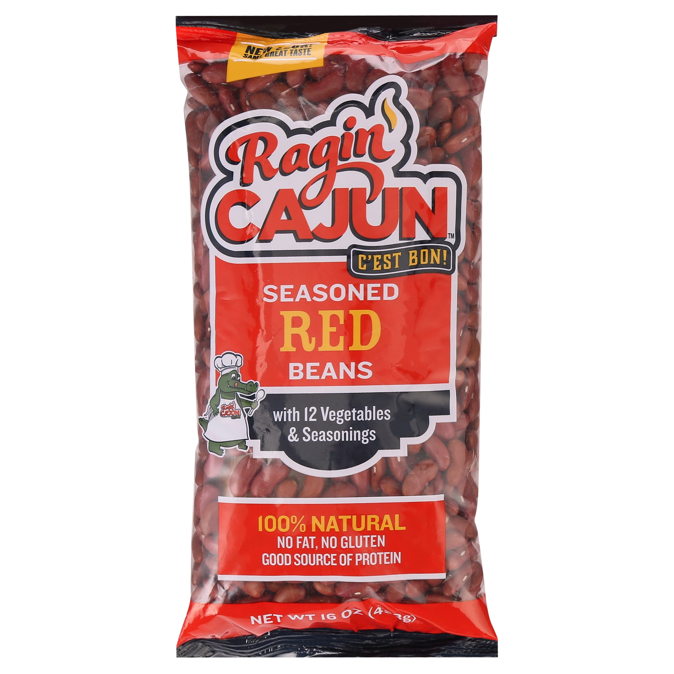 elasticitet Udvidelse Caius Ragin' Cajun Fixin's Cajun Style Red Beans, 16 oz - Walmart.com