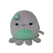 Squishmallows Official Kellytoys Plush 8 Inch Violet the Octopus with Bow Ultimate Soft Stuffed Toy