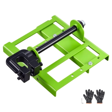 KFFKFF Adjustable Chainsaw Mill 2-6 in Width Vertical Lumber Cutting Guide Portable Timber Saw Attachment Durable Cast Iron Tool for Wood Cutting and Construction Projects