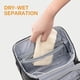 thumbnail image 5 of Neceser Everfun Compact para viajes negro mediano, 5 of 7