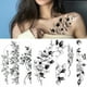 thumbnail image 2 of Rose Water Transfer Tattoo Stickers Mujeres Body Art Tatuaje Temporal Girl Arm Tattoos-B brillar Electrónica, 2 of 2