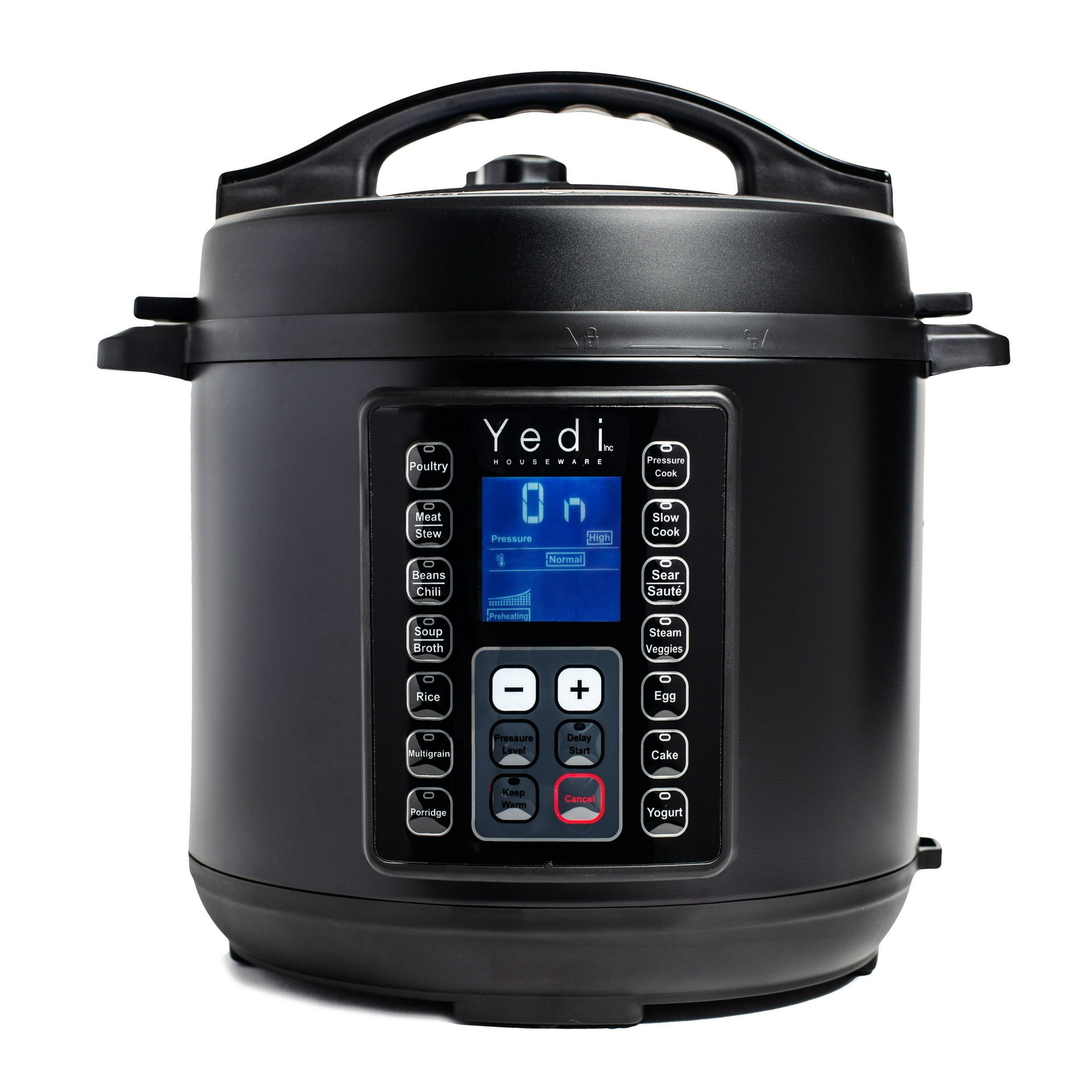 Total Package Pressure Cooker, 9in1 Digital Screen, With Endless