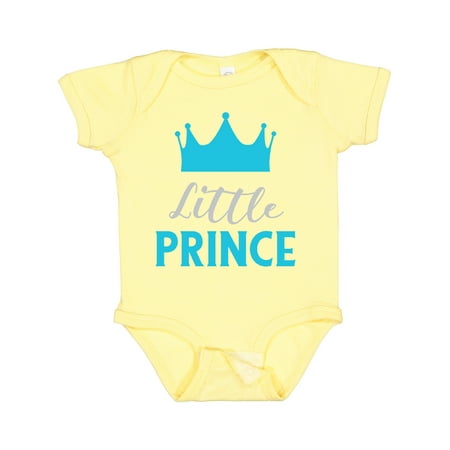 

Inktastic Prince Little Prince King Crown Baby Boy Gift Baby Boy Bodysuit