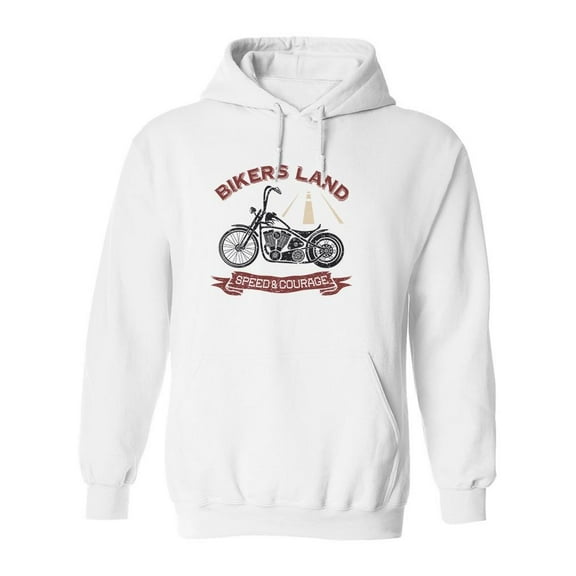 Speed And Courage Hoodie Men -Image by Shutterstock, Male Large