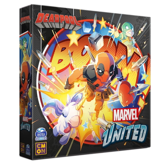 Juego de miniaturas de mesa CMON Marvel United Deadpool Expansion