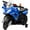 Blue, variant on Hikiddo 6V Kids Motorcycle, Electric Ride on Toys Police Motorcycle for Toddlers with Music, Training Wheels