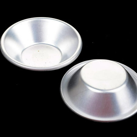 

MINM 6pcs Aluminum Alloy Egg Tart Cupcake Cake Cookie Pudding Mould Baking Tool M-B05
