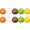 C-10Pcs, variant on Eolstice Painted Pumpkin Ball Decor Set, Ornament Balls for Artificial Tree, Fall Harvest Hanging Ornament, Thanksgiving Tree Decoration, Home Accent