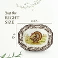 thumbnail image 7 of Spode Woodland Turkey Octagonal Platter, 7 of 7