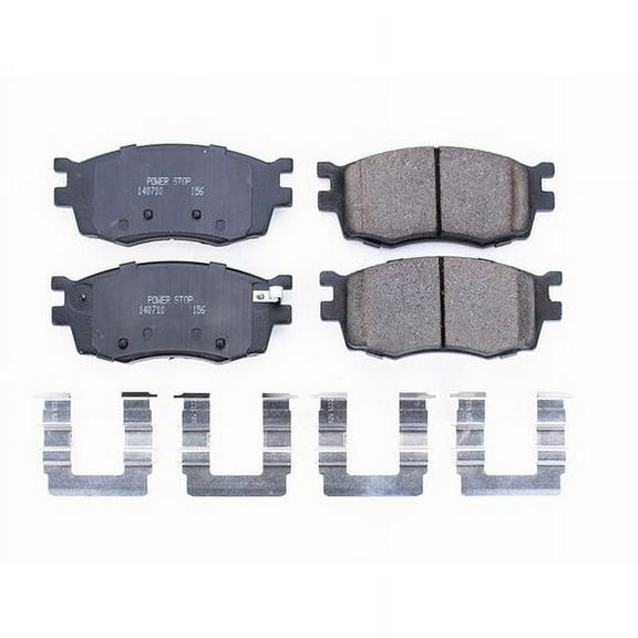 PowerStop 17-1156 Disc Brake Pad Set Hyundai, Kia Disc Brake Pad Set - Front