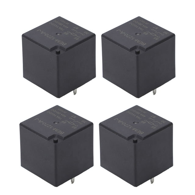 Automotive Relay,4Pcs Automotive Relay 4 Waterproof Relay Car Relay Switch Effortless Installation