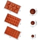 thumbnail image 2 of Molde de silicona semiesfera, moldes de chocolate de silicona, 3 paquetes para hornear kaili Sencillez, 2 of 5