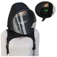 thumbnail image 3 of Hooded Masque Detachable Breathable Protective Masque Horror Halloween Grim Reaper Cosplay Costume Props New, 3 of 5