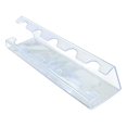 thumbnail image 3 of Soporte acrílico para cepillos de pelo, soporte para peines sin necesidad de taladrar, organizador transparente para cepillos y planchas de pelo en el, 3 of 9