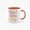 Orange, variant on 11 Ounce "Good Vibes Only" Ceramic Mug with Colorful Inner Lining - Inspirational Quote Coffee Cup with Starry Design