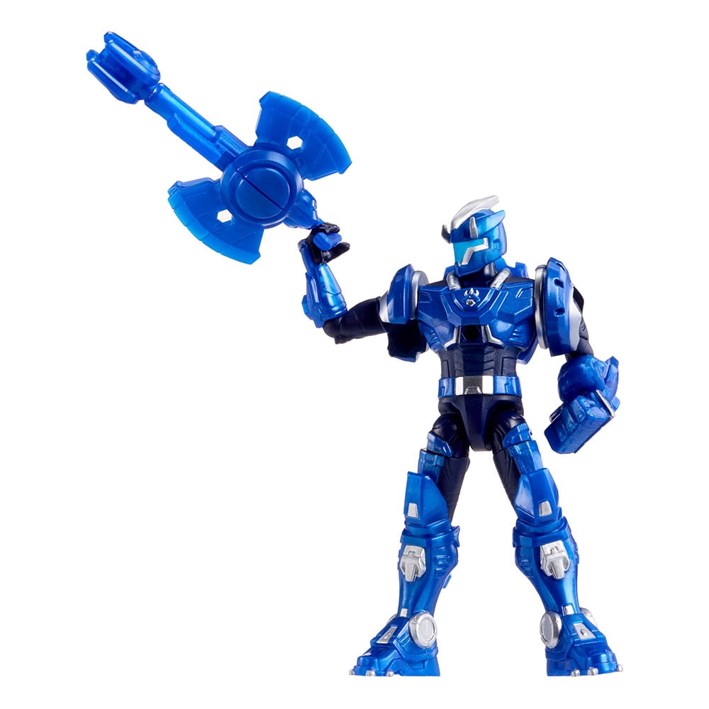 Armorsaurs Triceratops Pilot (TJ) Action Figure Toy, 3.75-Inch Poseable Figure with Armor Pieces and Weapon, Ages 6+