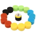 thumbnail image 7 of 16pcs Sponge Polishing Pad For Car Polisher 2 Inch 50mm Waxing Buffing Tool Kit Pneumatic Or Electric Polishing Machine, 7 of 7