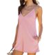 thumbnail image 1 of Mamelucos casuales para mujer Mono ajustable con cuello en V para mujer para el verano (Rosa XL) FLhrweasw Para estrenar, 1 of 8