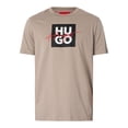 thumbnail image 5 of HUGO Dalpaca Graphic T-Shirt, Beige, 5 of 5
