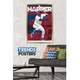 thumbnail image 3 of MLB Philadelphia Phillies - Bryce Harper Wall Poster, 22.375" x 34", Framed, 3 of 3