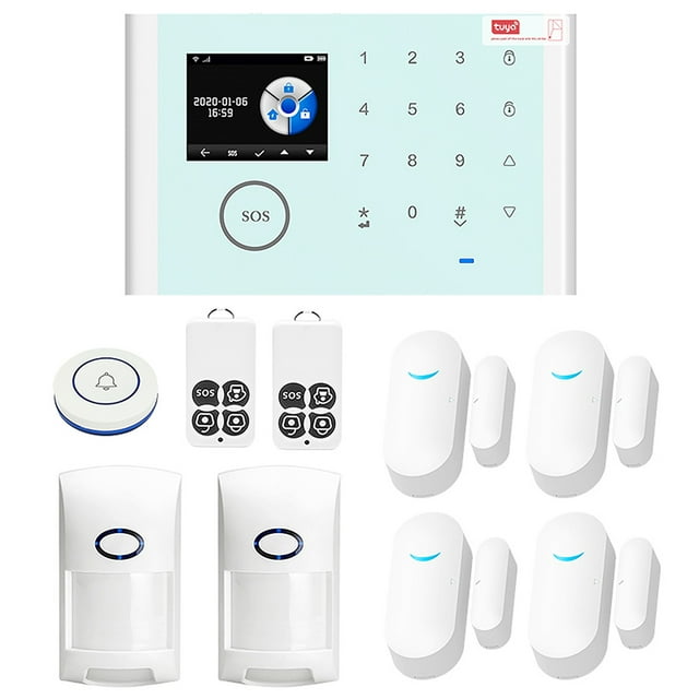 CS118 WiFi+GSM+GPRS 3 EN 1 Red Sistema de alarma inteligente para el hogar