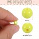 thumbnail image 2 of Uxcell 100pcs Cuentas Redondas de Acrílico de Color Oscuro Aleatorio de 6mm Diámetro 1.9mm Agujero Bolas de Resina Plástica Sueltas para Hacer Joyas Pulseras Collares Aretes DIY, 2 of 7