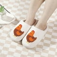thumbnail image 5 of Fuzzy Slippers For Women Winter Warm Wooden Floor Thickened Indoor Non Slippers Warm Cozy Winter House Slippers Bedroom Indoor House Shoes, 5 of 5