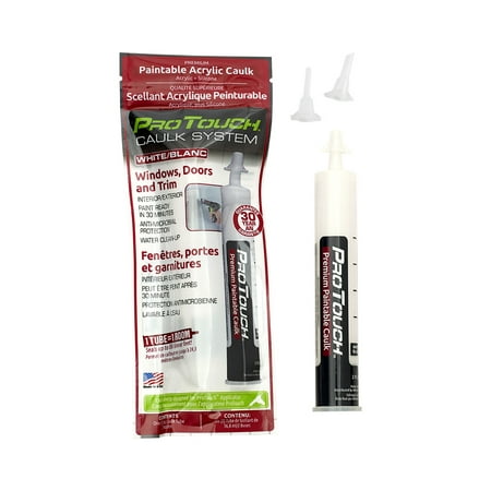 Caulk Refill, Acrylic White (Windows/Doors),