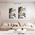 thumbnail image 4 of Elephant Stock Winter Forest Cougar Wall Art - Vertical Multi Panel Canvas - Living Room Wall Decor - Animal Multi Panel - Blue And Gray Decor - 36" x 57", 4 of 8