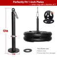 thumbnail image 2 of Cable Pulley System Gym Equipment, Squat Rack Accessories for LAT Pulldown, Tricep, Bicep, Arm Workouts - DIY Home Gym, 2 of 5