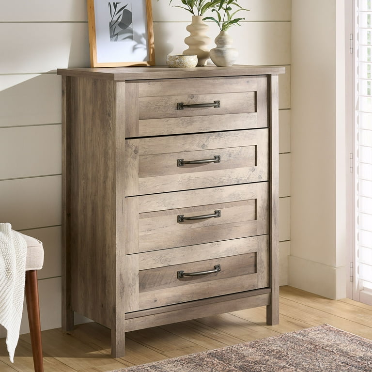 Better homes & gardens modern farmhouse 4 drawer chest outlet