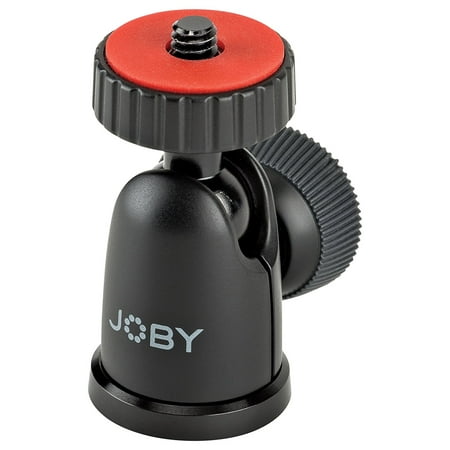 JOBY BallHead 1K. Compact Tripod Ball Head with 360° Panning and 90° Tilt for Cameras up to 1kg