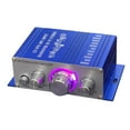 thumbnail image 2 of Mini amplificador de Audio, 12V, aleación de aluminio, CD, DVD, MP3, entrada, receptor estéreo portátil para ordenador portátil, de Audio Azul sin cable, 2 of 8