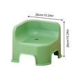 thumbnail image 4 of WNEXOPE Bathroom Small Plastic Stool for Kids, Non-Slip Home Stepping Stool, Thickened Baby Bathing Stool, Lightweight and Portable, Perfect for Indoor and Outdoor Use, 4 of 6