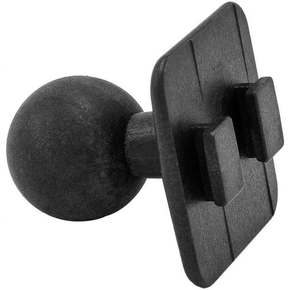 ARKON 25mm Ball to Dual T_Tab Mounting Pattern Adapter _ Black _ APRM2T