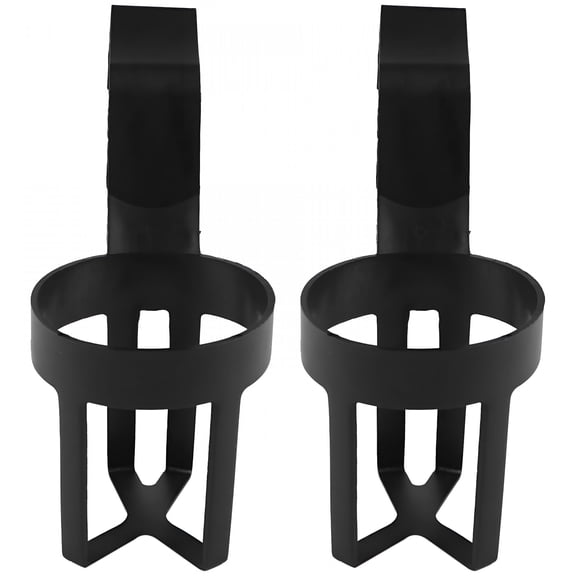 LAMIRO 2 Pack Car Cup Holder Hook for Truck Interior, Window Dash Mount Drink Can Bottle Holder, Portable Auto Beverage Container Organizer for SUV Van