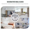 thumbnail image 3 of BESTOYARD Silent Sweep Wall Clock Indoor Wooden Hanging Clock with Quiet Movement for Home Decor, 3 of 6