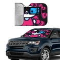 thumbnail image 6 of Hello Kitty Car Windshield Sunshades, Front Windshield Sun Shade, Hardened Sun Visor Shield Cover, Foldable Reflector For Car Truck Suv, Keeps Your Vehicle Cool, 6 of 8