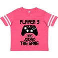 thumbnail image 3 of Inktastic Player 3 Has Joined the Game Boys or Girls Toddler T-Shirt, 3 of 5