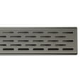 thumbnail image 6 of ALFI brand ABLD36C 36" Modern Stainless Steel Linear Shower Drain with Groove Holes, 6 of 7