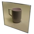 thumbnail image 2 of 1/8" (3mm) Light Tinted Bronze 12"x12" Translucent Acrylic Plexiglass 0.118" Thick #2412 Sheet AZM, 2 of 5