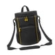 thumbnail image 4 of Bolsa de almacenamiento Colamx para pelotas de tenis nailon negro con correa de hombro ajustable, 4 of 8