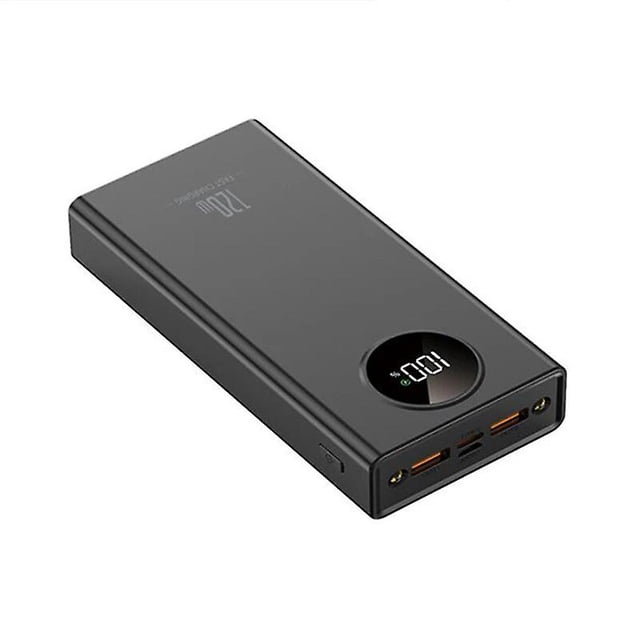 Banco de energía de 50000mah, capacidad ultragrande, 120W, carga súper rápida para batería externa móvil para Iphone, Xiaomi, Samsung