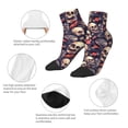 thumbnail image 5 of Rocae Skull record rock for Premium Adult Socks,Comfortable, Breathable, and Durable Socks, Perfect for Everyday Wear, 5 of 7