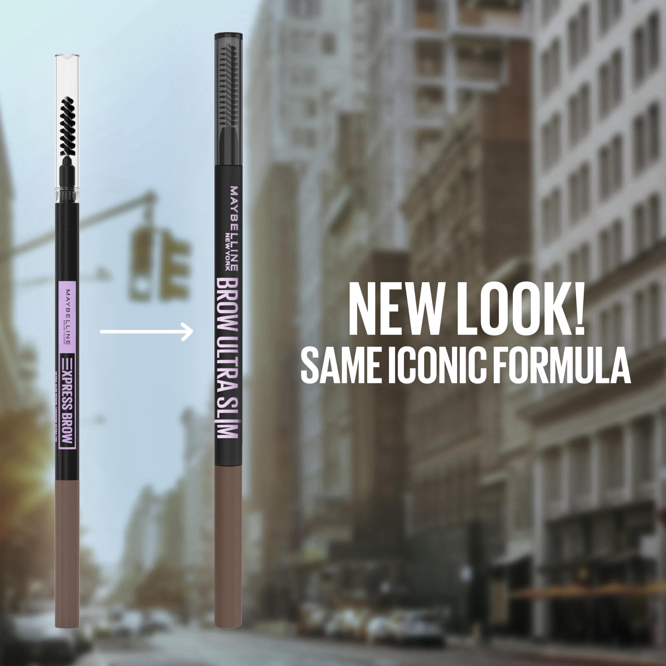 (6 pack) Maybelline Express Brow Ultra Slim Pencil Eyebrow Makeup, Black Brown