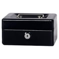 thumbnail image 2 of VONKY Home Office Hotel Lockable Mini Money Cash Case Bedroom Bracelet Coin Tray Thick Safe Box with Lock Security Container Black, 2 of 6